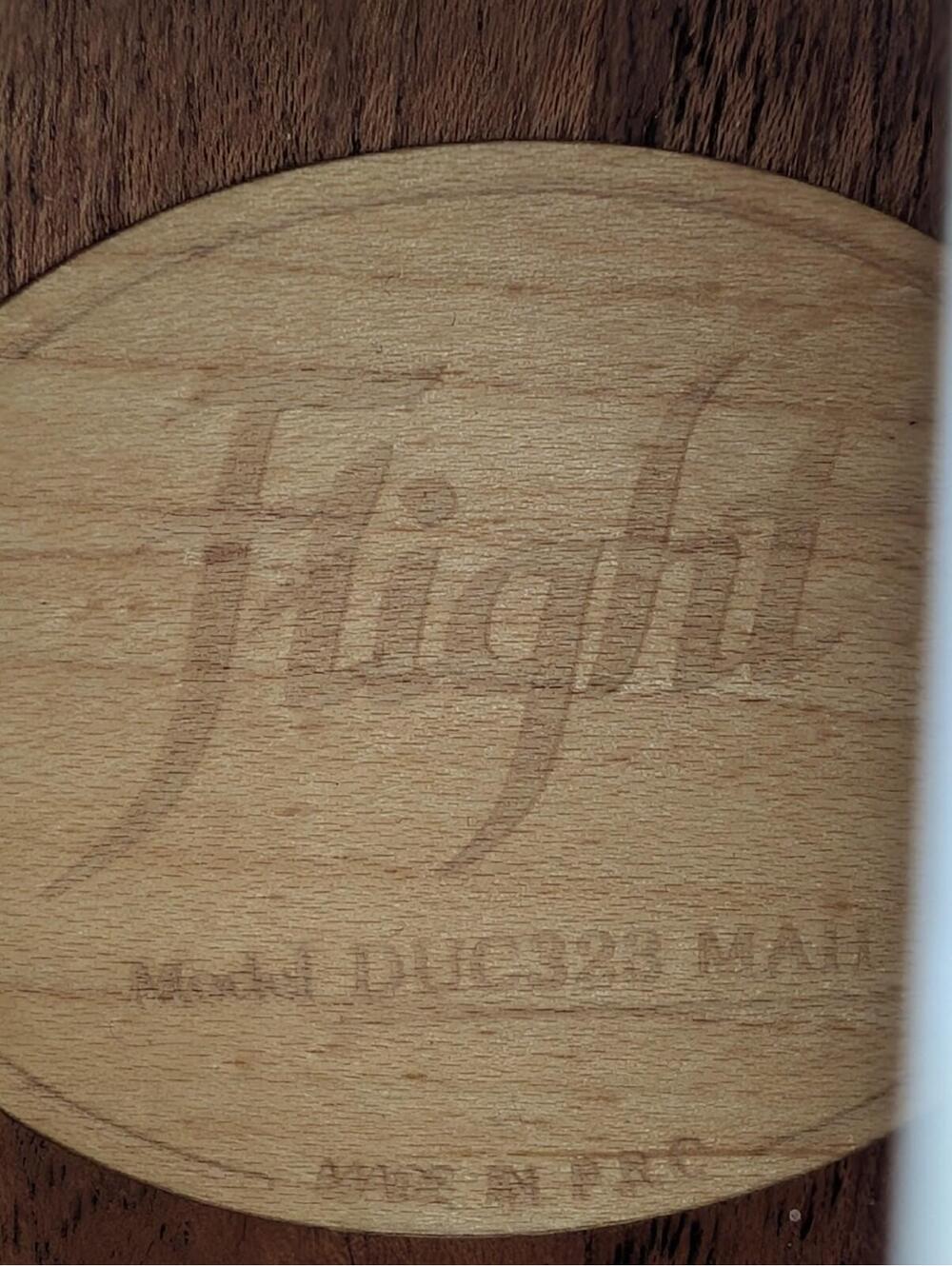 Flight DUC323 MAH Concert Ukulele With Case Mahogany Hawaiian Aloha Tiki - Picture 5 of 9